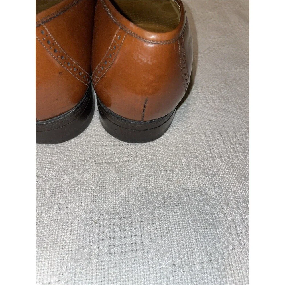 Johnston & Murphy Optima Men’s Dress Shoes Size 10.5 D Brown Leather Business